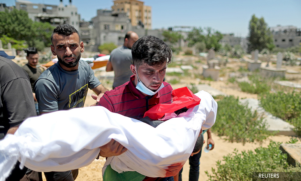 元首悲痛巴勒斯坦遇袭，支持大马印汶谴责以色列