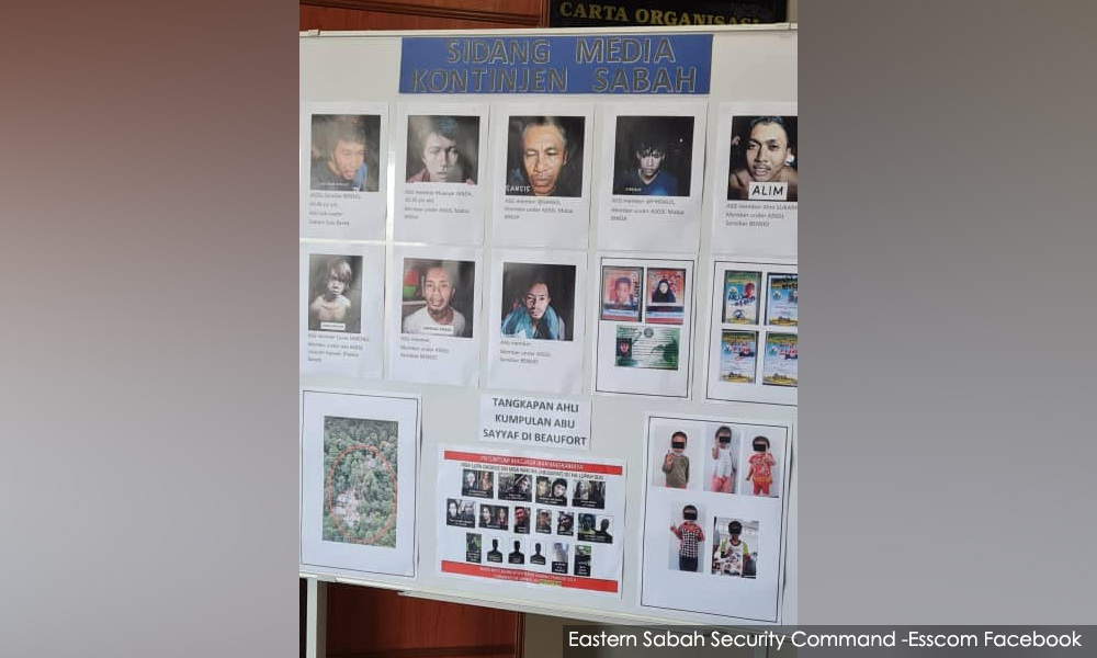 8 Abu Sayyaf group members handed over to the Philippine authorities