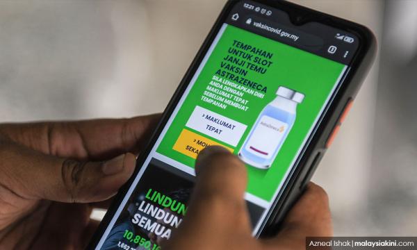 Astrazeneca malaysia vaksin pendaftaran Pendaftaran vaksin