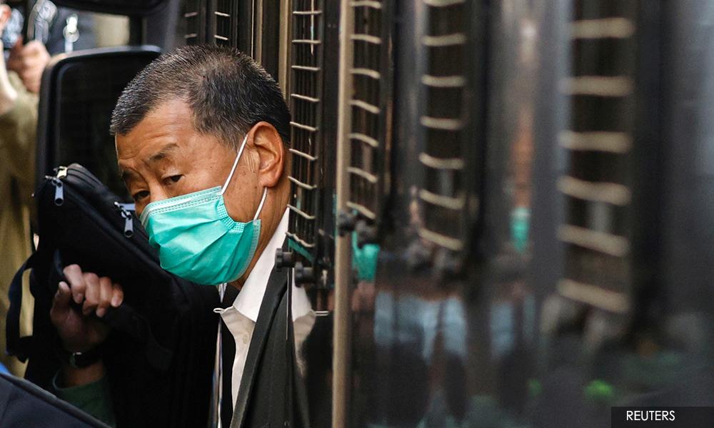 Jailed HK tycoon Jimmy Lai sentenced to another 14 months for illegal assembly