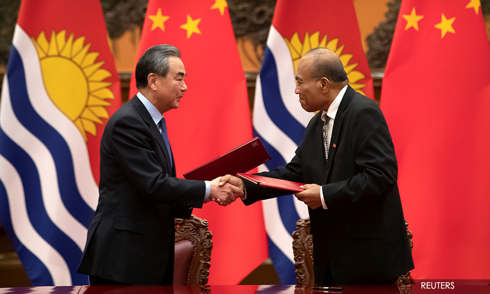 China plans to revive strategic Pacific airstrip, Kiribati lawmaker says
