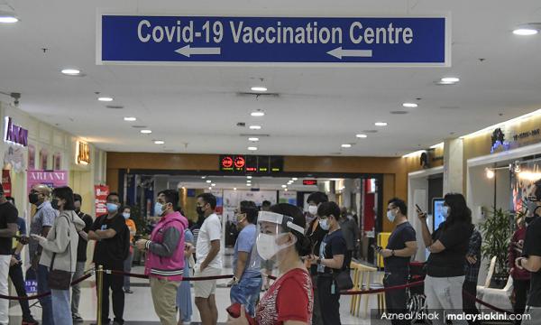 Setia city convention centre vaccine sinovac