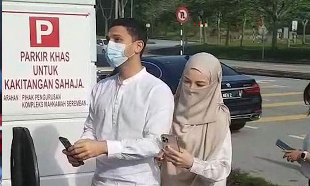 Neelofa gives statement for allegedly not wearing face mask in court