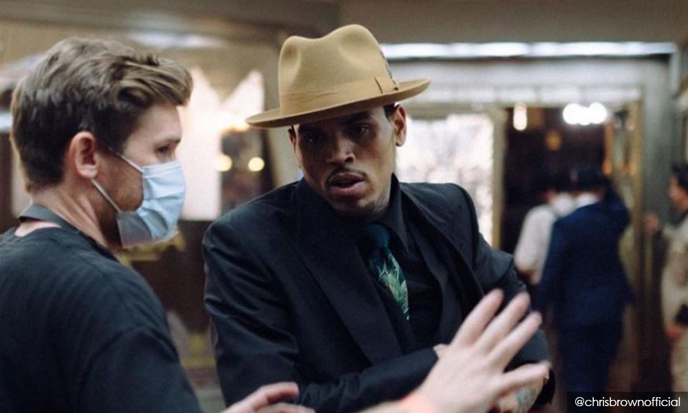 Parti hari lahir Chris Brown diserbu sebab bising melampau
