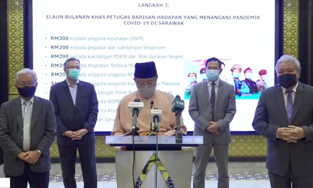 Sarawak govt announces RM1.1b cash aid as term nears an end