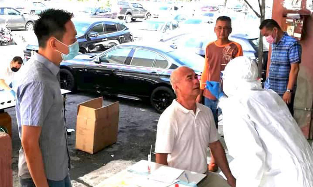 传沙登累计40冠病死者，欧阳捍华吁政府大筛检