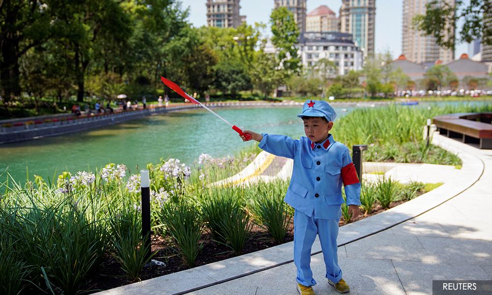 But even as China celebrates, it erases