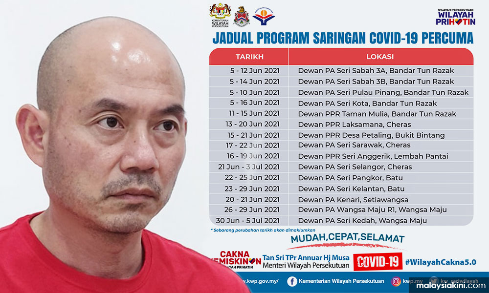 MP dakwa Kepong dianaktiri program saringan percuma di KL