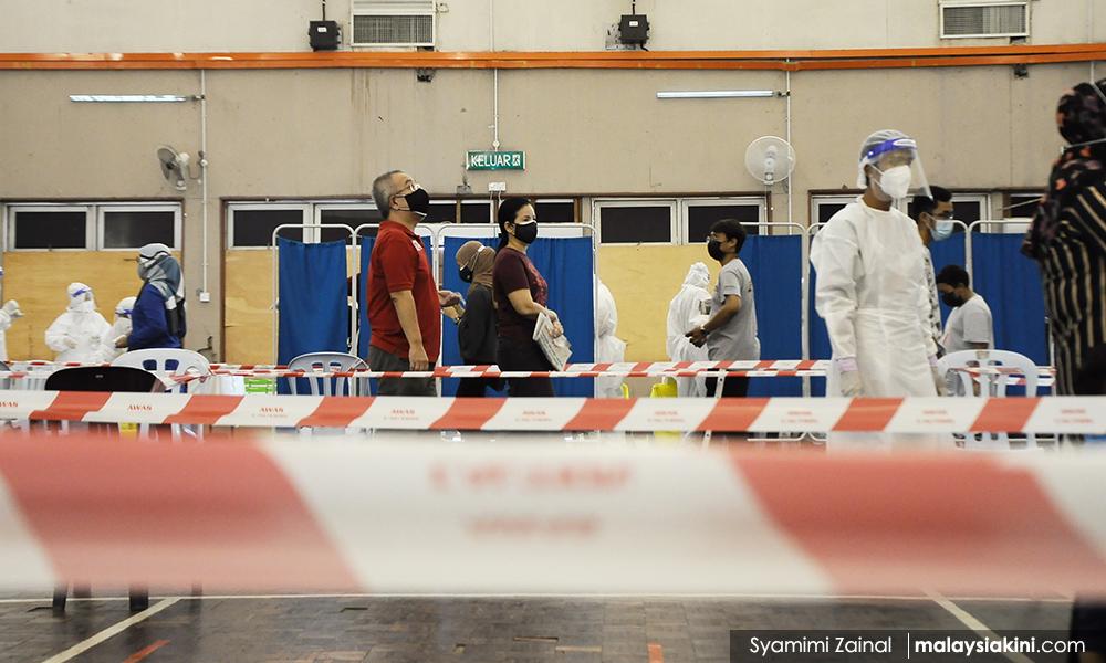 Ujian saringan Covid-19 kurang 60,000 minggu lalu