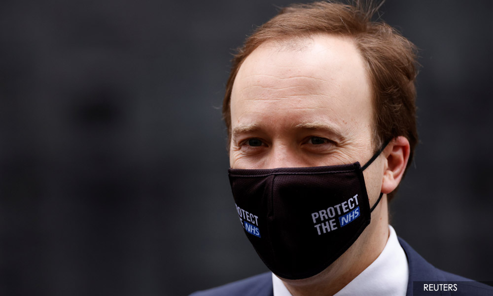 UK health minister quits after breaking Covid-19 rules by kissing aide
