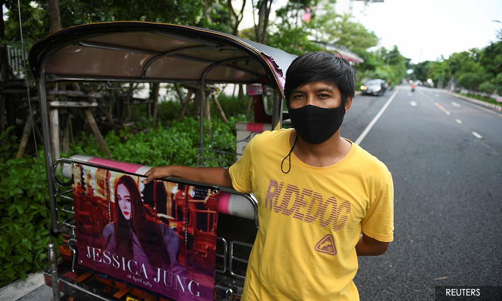 K-pop activism a lifeline for Thailand's hard-hit 'tuk tuk' drivers