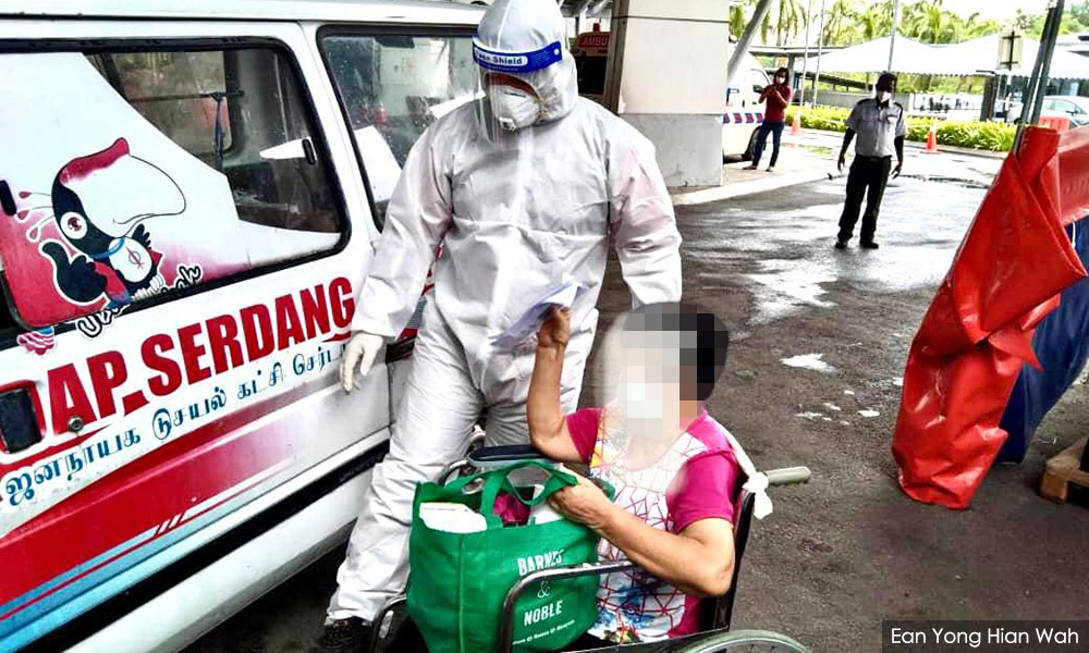 沙登医院救护车拒载确诊者，欧阳捍华促卫长解释
