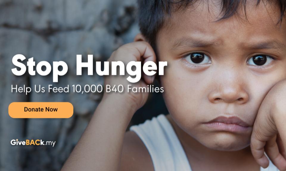 Stop Hunger: help us feed 10,000 B40 families