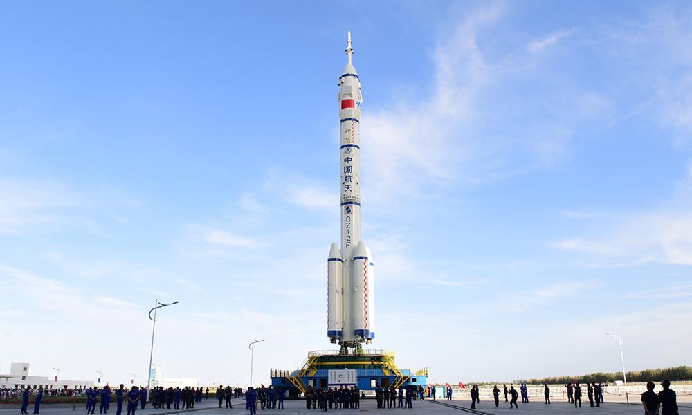 Chinese astronauts board space station module in historic mission