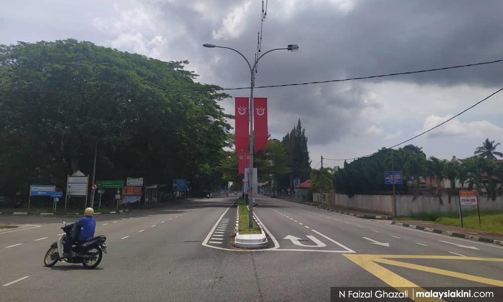 Kota Bharu lengang pada hari pertama 'lockdown'