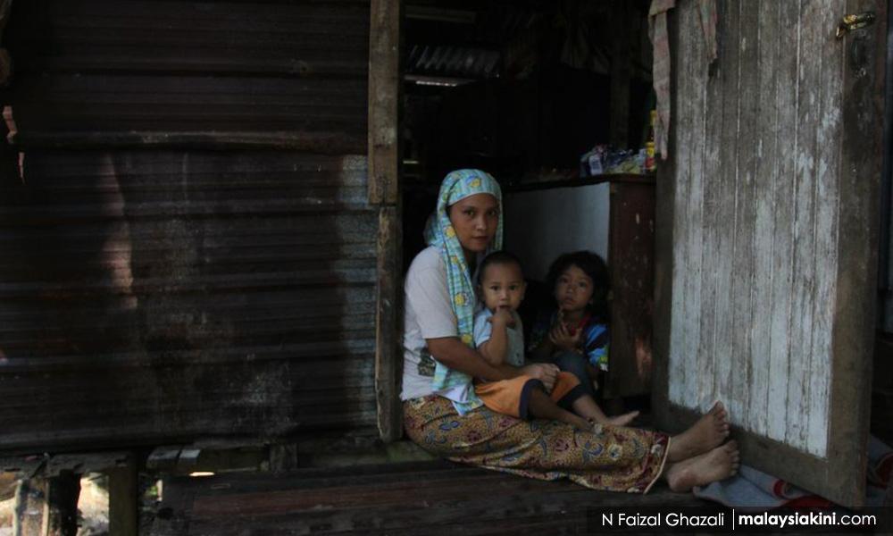 Hardship forces family of four to live in deserted goat pen