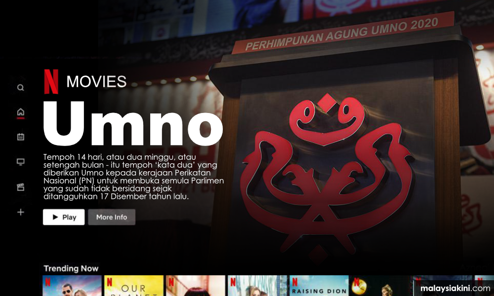 Ulasan Andai Umno Sebuah Filem Di Netflix