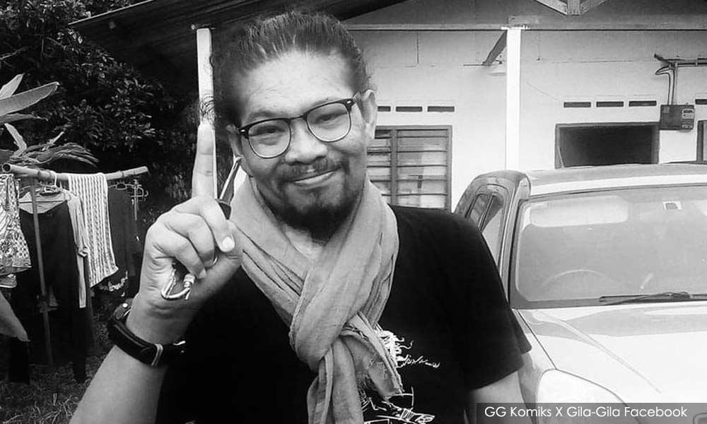 Kartunis Blues Untuk Aku meninggal dunia