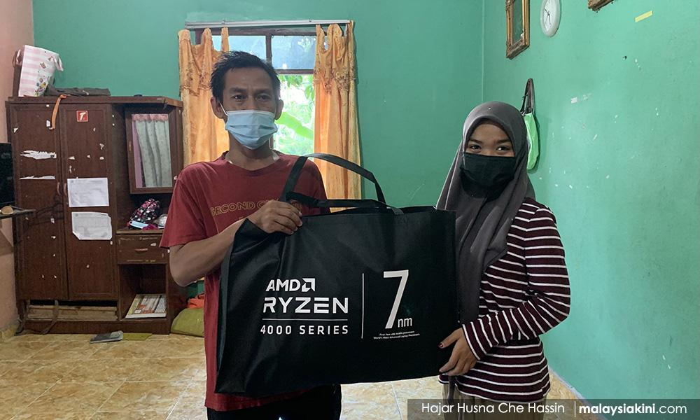 Komputer riba dari Bukit Mertajam buat pelajar di Ketereh