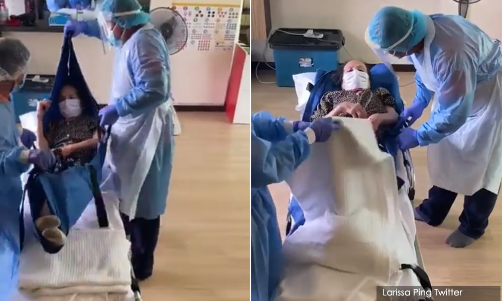 Bedridden grandma gets vaccine after family paid for ambulance