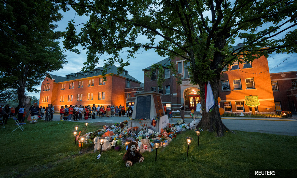 Indigenous group in Canada announces discovery of hundreds of unmarked graves