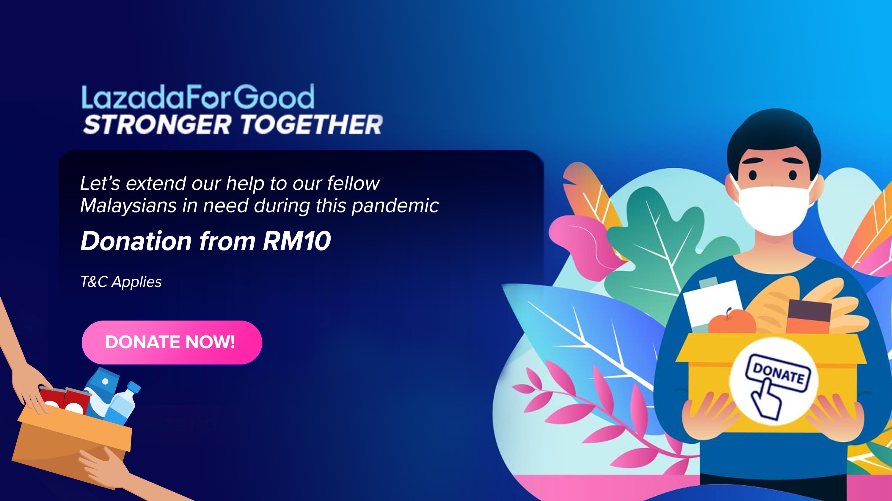 Lazada steps up support for frontliners and Malaysians in need