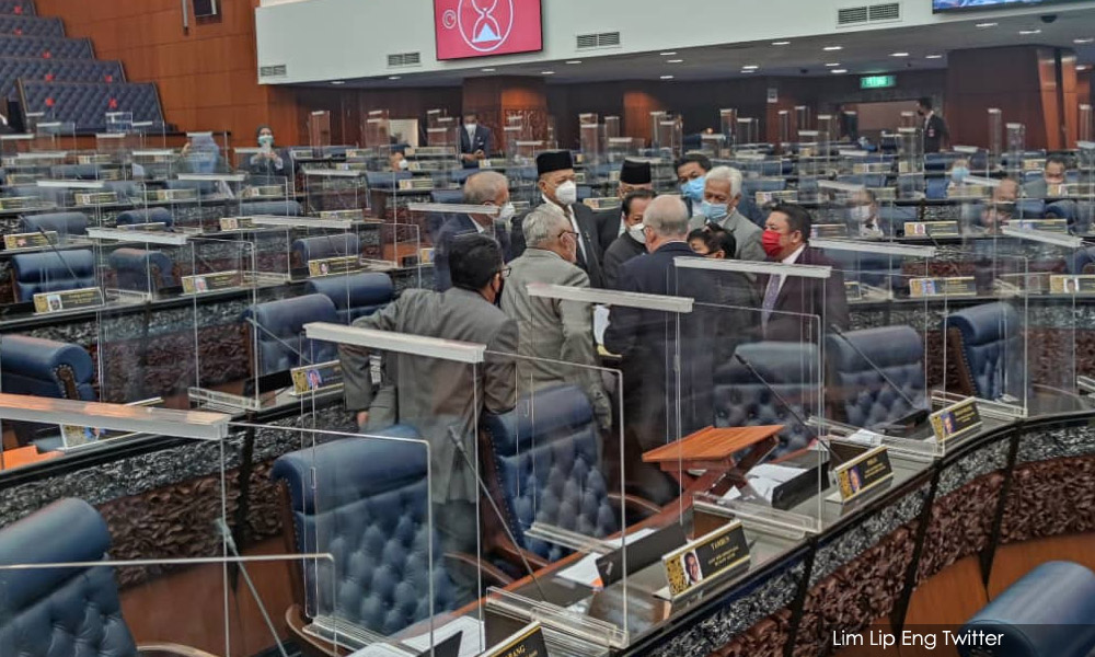 Shouts of 'derhaka' ring out in Parliament after royal rebuke against PN govt