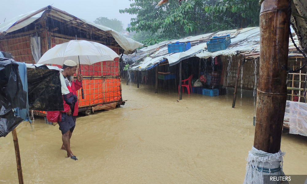 Six killed in landslide, flooding at Rohingya camps in Bangladesh