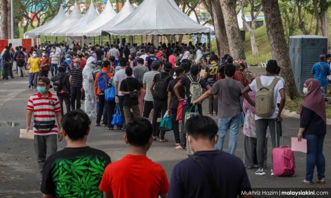 新增17簇群575确诊，斗湖扣留中心157人染疫