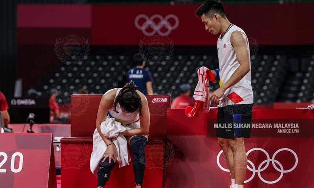 Chong Wei sedih komen kutuk pemain badminton kalah