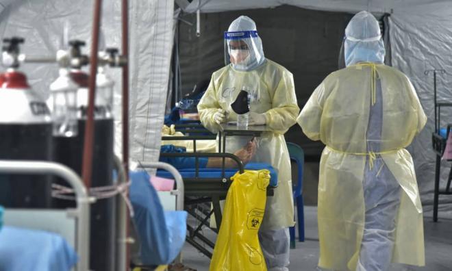 35新簇群1221人染疫，龙溪社区筛检134人确诊