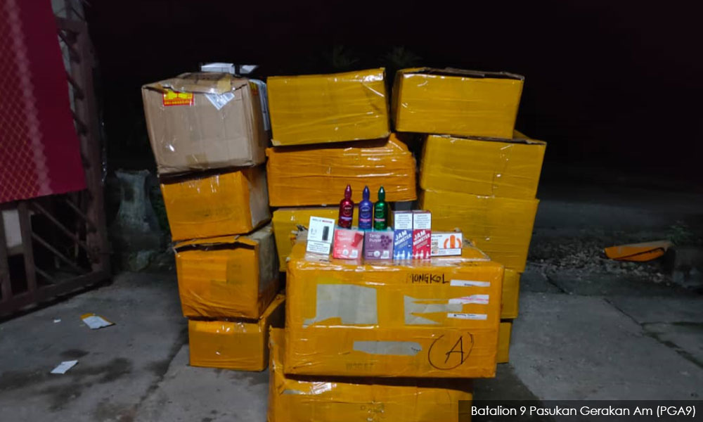 PGA Kelantan gagalkan dua kegiatan penyeludupan haram
