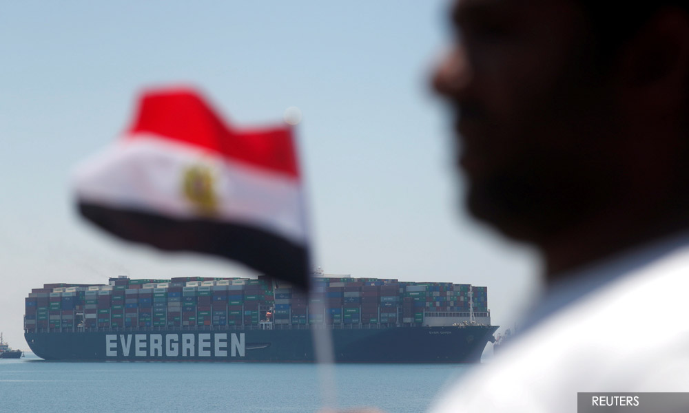 Ever Given container ship leaves Suez Canal 106 days after getting stuck