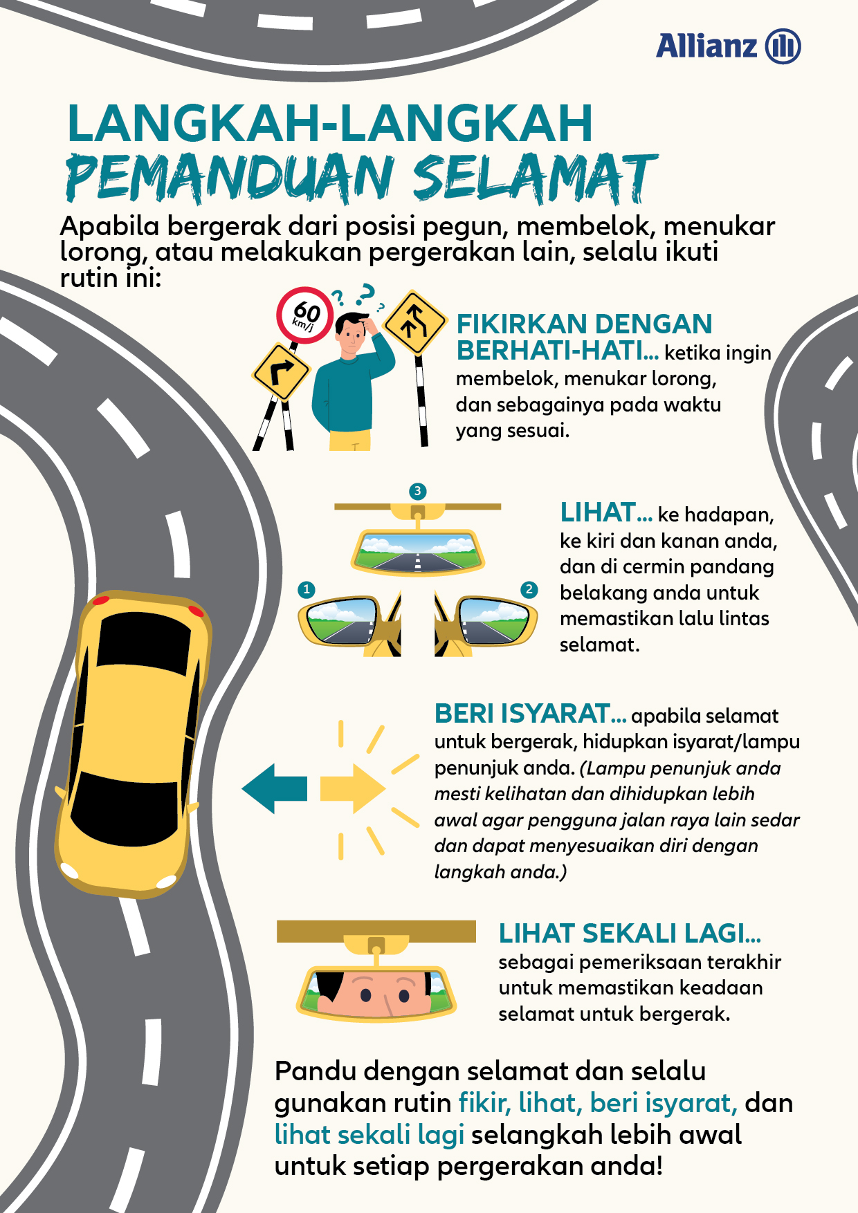 Langkah mengurangkan kemalangan jalan raya