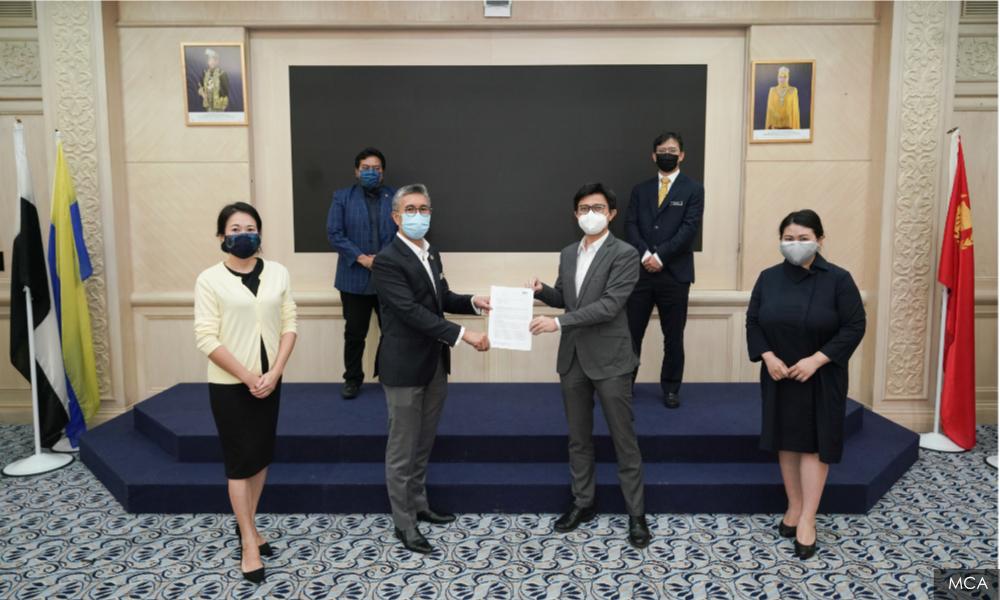 马华昨会见财长,呈建议书加强复苏计划