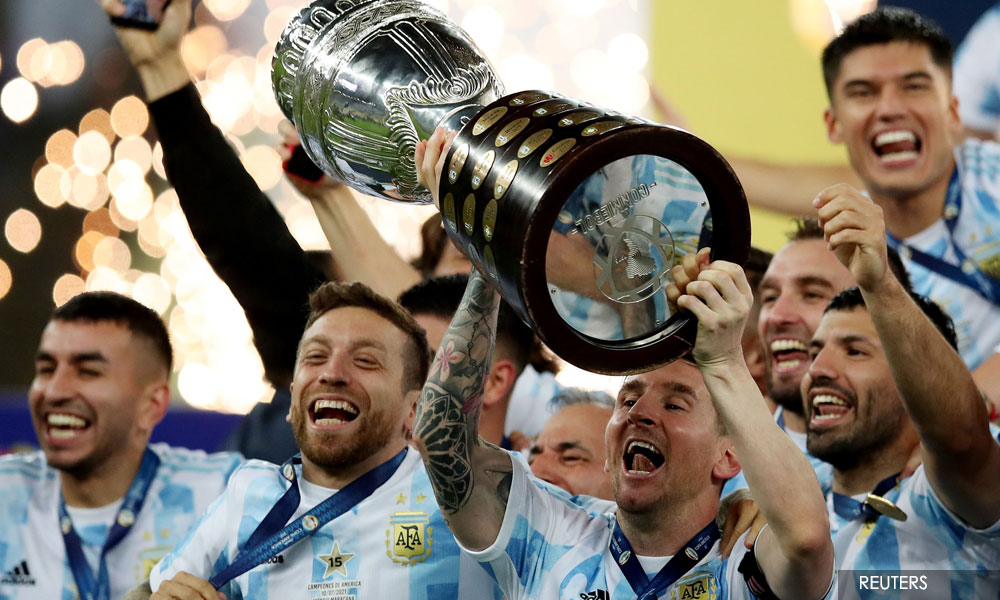 Argentina beat Brazil 1-0 to win Copa America