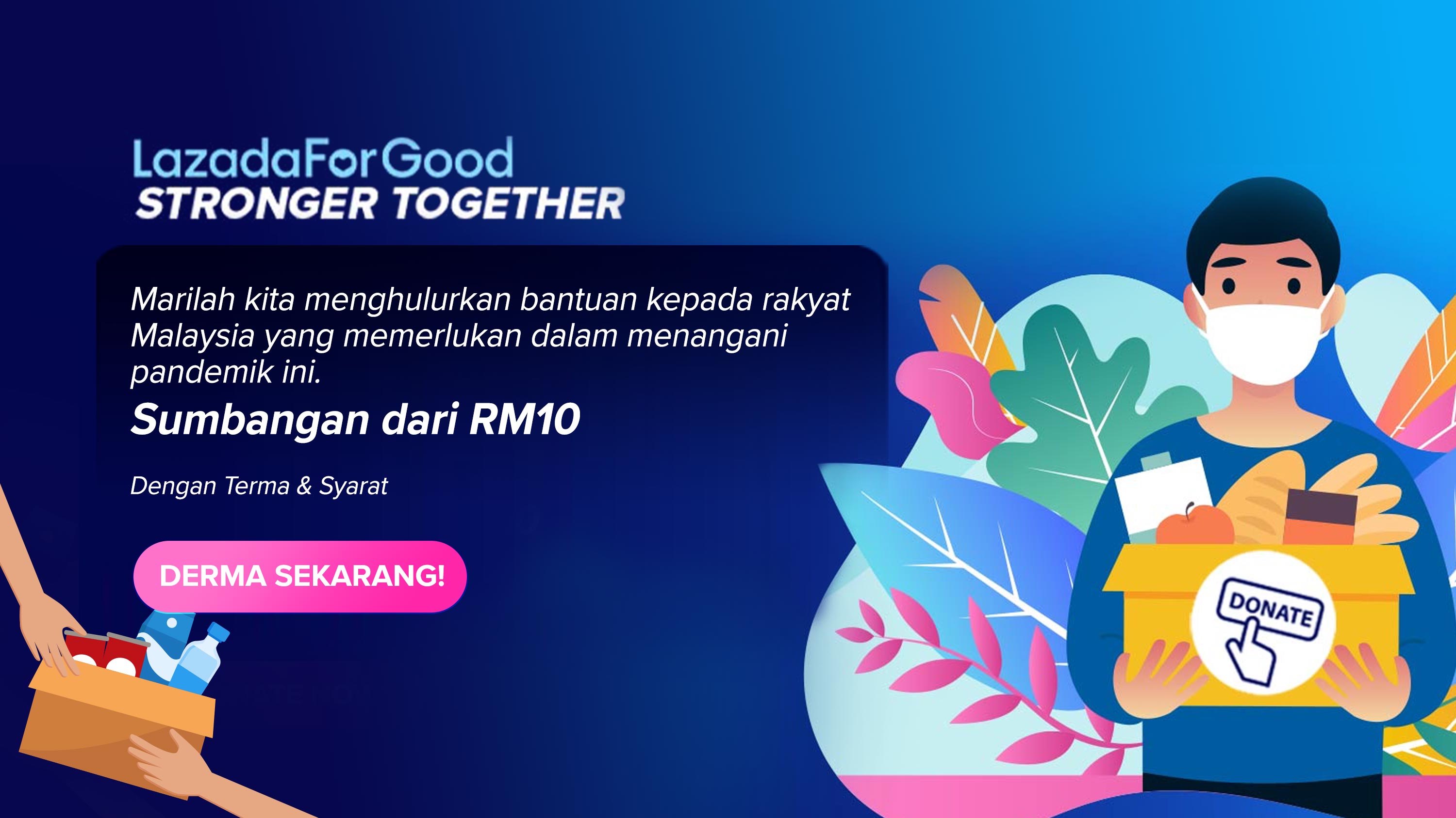 Lazada pertingkatkan sokongan kepada petugas barisan hadapan dan rakyat Malaysia yang memerlukan