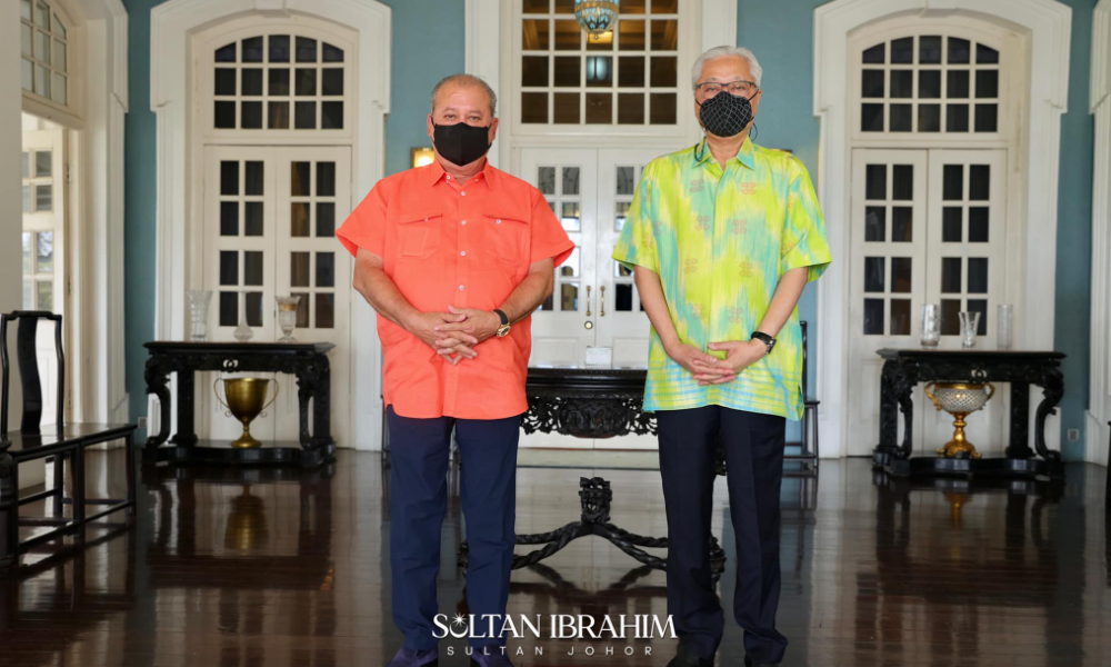 DPM has audience with Johor sultan, meets with MB