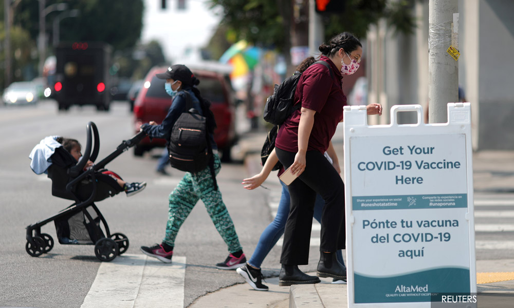 US data show rising 'breakthrough' infections among fully vaccinated