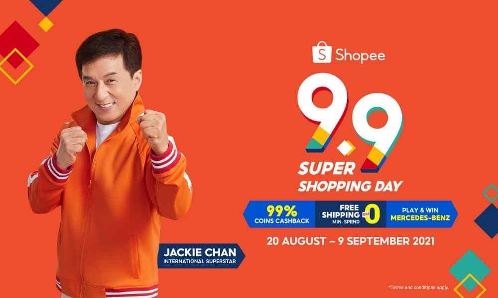 Shopee 与 成龙 从9.9超级购物节开始,开启精彩缤纷的年终购物季