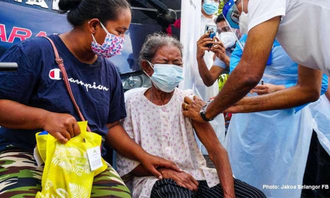 Pertandingan video Orang Asli hilangkan ketakutan pada vaksin