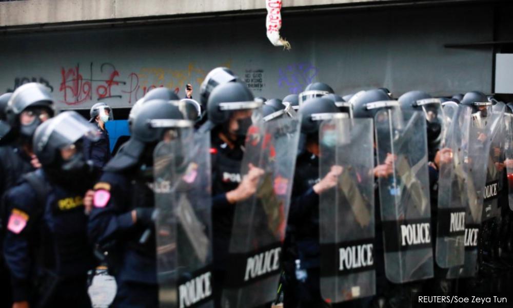 Fresh protest against handling of the Covid-19 pandemic in Bangkok