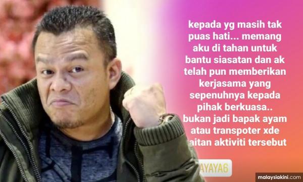 Tauke Akui Ditahan Bantu Siasatan Kes Pemerdagangan Manusia