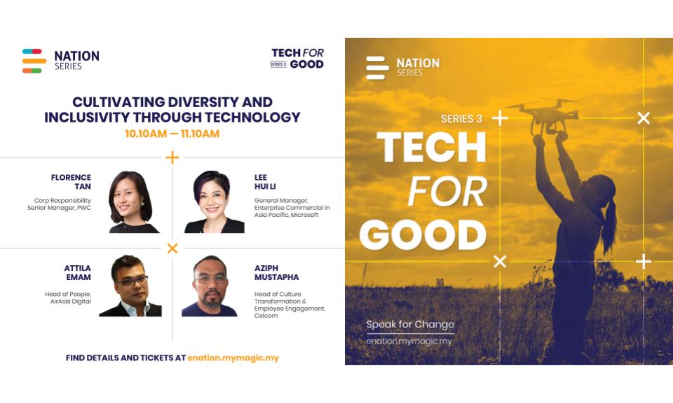 Cultivating diversity and inclusivity through technology in E-Nation Series 3 Tech For Good