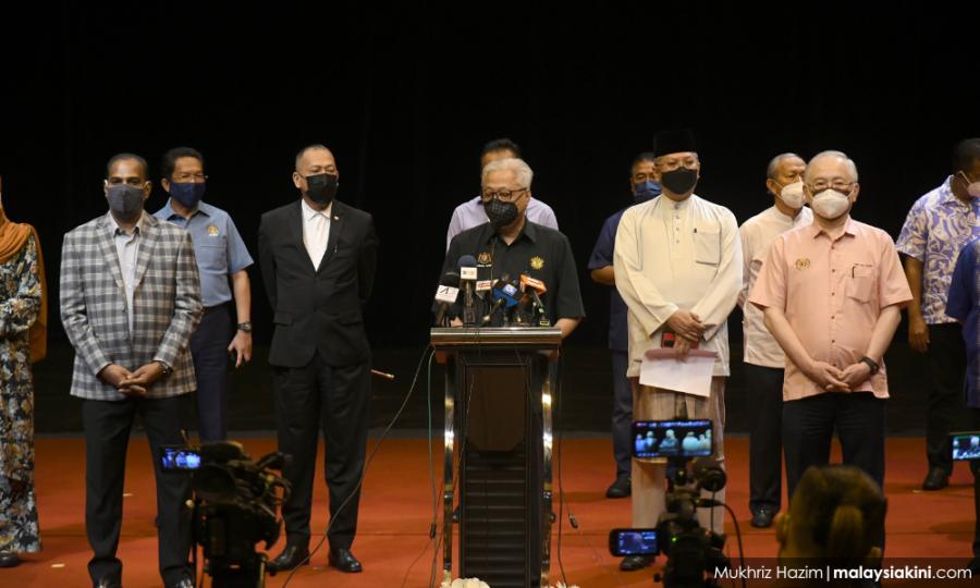 Malaysiakini Ismail Sabri Claims 31 Bn Mps Backing Pn But Some Overlap With Zahid S Allies