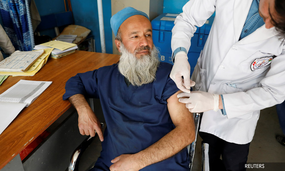 UN sees massive drop in Covid-19 vaccinations in Afghanistan after Taliban takeover