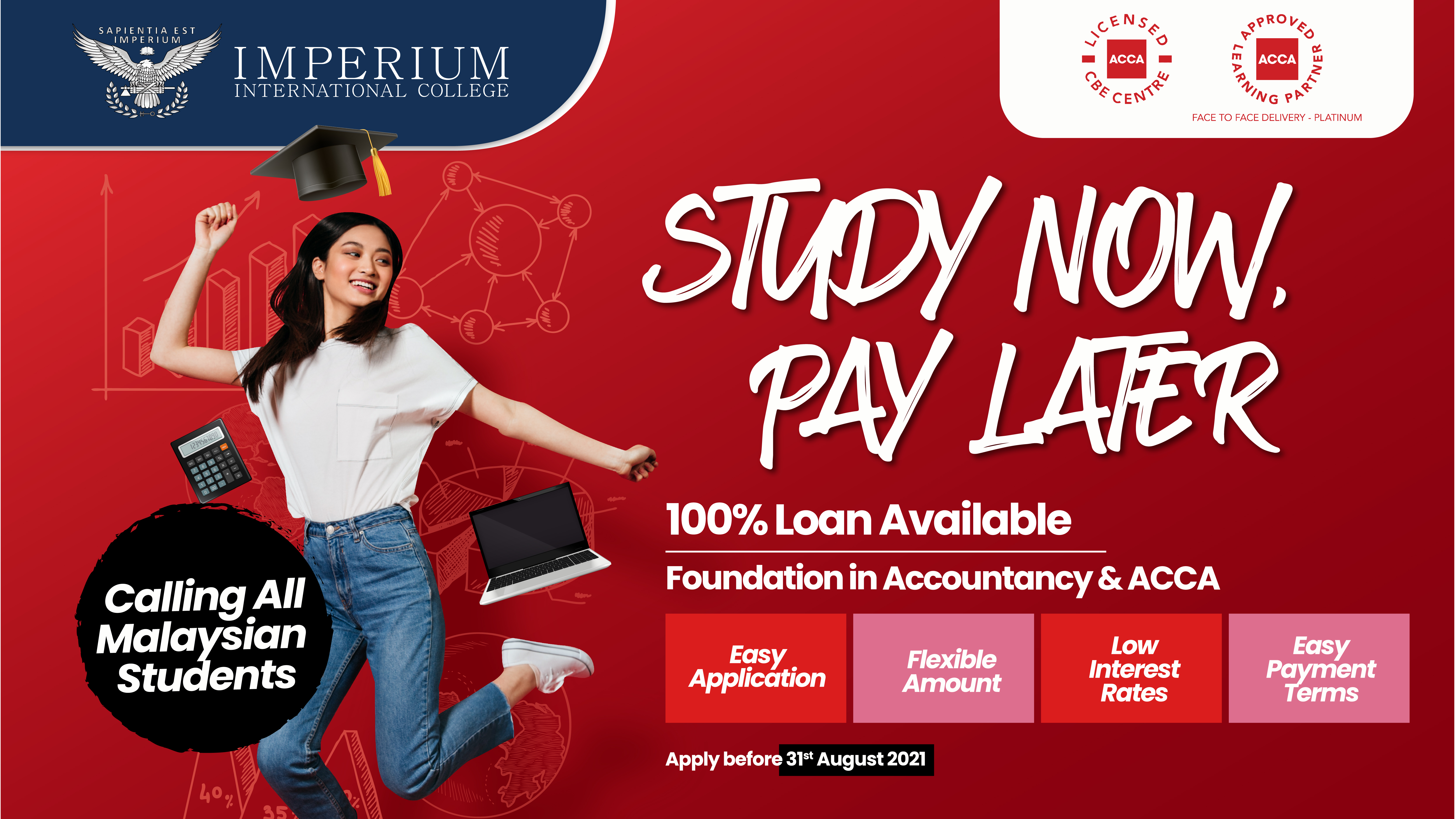 Imperium International College launches “Study Now, Pay Later” financial aid for students pursuing ACCA