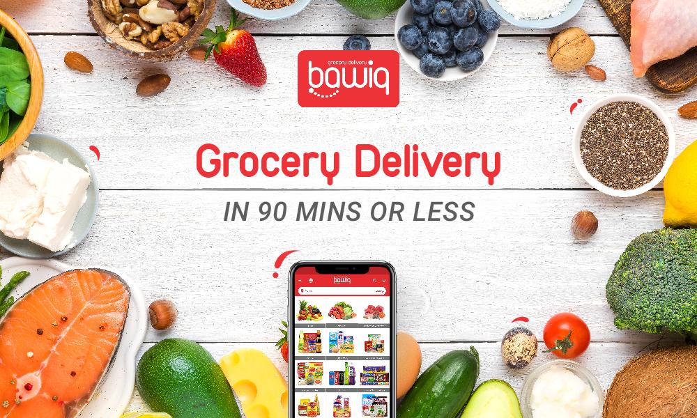 Get all your freshest groceries delivered right to your doorstep in 90 minutes!