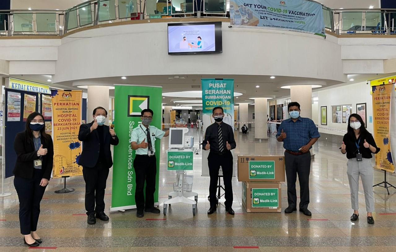 Medik-Link launches ventilator donation campaign by donating RM500,000 worth of ventilators