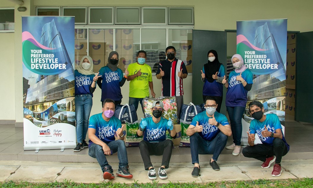 UEM Sunrise memberikan sokongan kepada komuniti sekitar Lembah Klang melalui Program Bantuan Covid-19